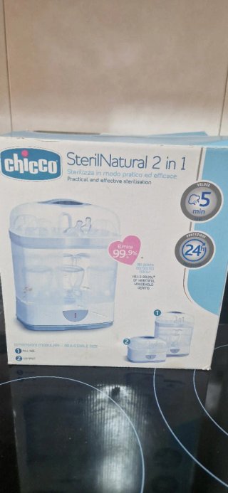 Esterilizador Chicco SterilNatural 2 en 1