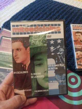 Colección 5 Películas DVD Mitos del Cine
