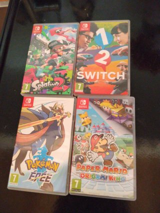 Pack 4 Juegos Nintendo Switch