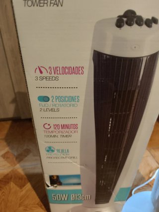 Ventilador de Torre GSC 50W