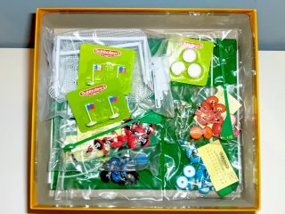 Subbuteo Set AS Roma + Napoli, Inter, Milan NUOVO