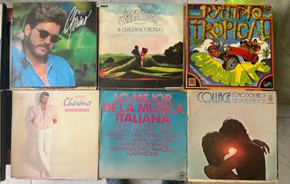 98 vinilos LP variados - lote completo