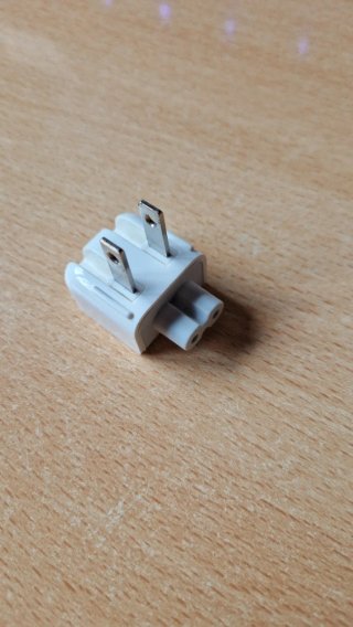 Adaptador Enchufe Apple USA (Duckhead)