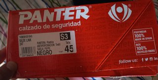 Botas de trabajo negras y grises