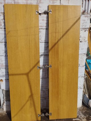 2 Puertas de Armario Madera