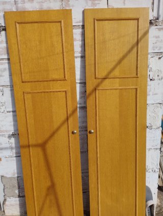 2 Puertas de Armario Madera