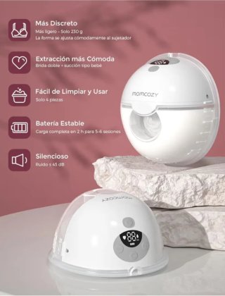 NUEVO Sacaleches Momcozy M5