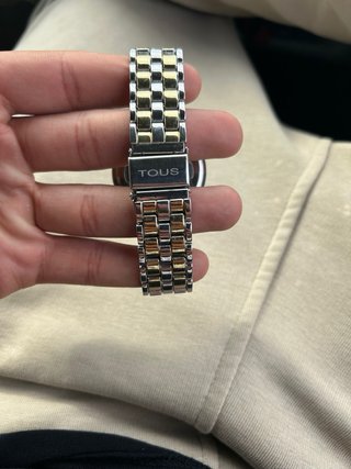 Reloj Tous bicolor dorado y plateado