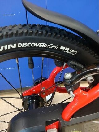 PR bicicleta infantil btwin racing 900