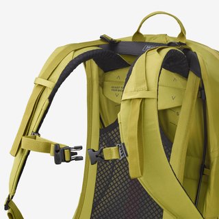 Mochila de senderismo ventilada 25L - MH500 caqui