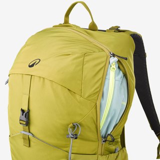 Mochila de senderismo ventilada 25L - MH500 caqui