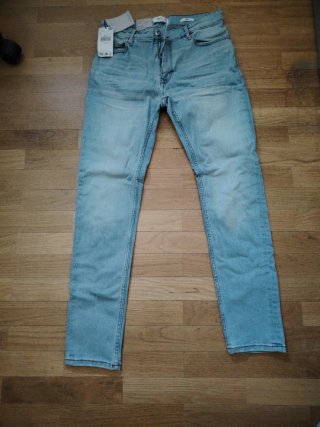 Vaqueros Mango azules