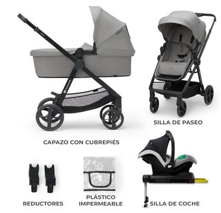 Kinderkraft NEWLY 4 en 1 Carrito I-Size