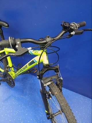 Bicicleta niños mtb 24 pulgadas Rockrider ST 500 amarillo