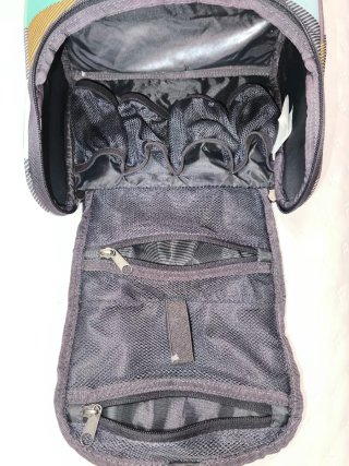 Neceser Rip Curl Cuadros Gris y Teal