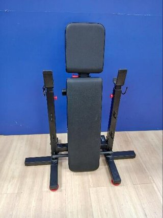 Banco musculación con rack plegable Corength