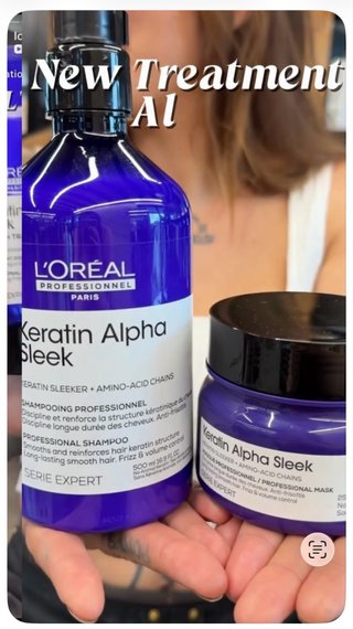 L'Oréal Keratin Alpha Sleek Pack