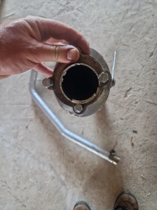 Tubo de escape moto