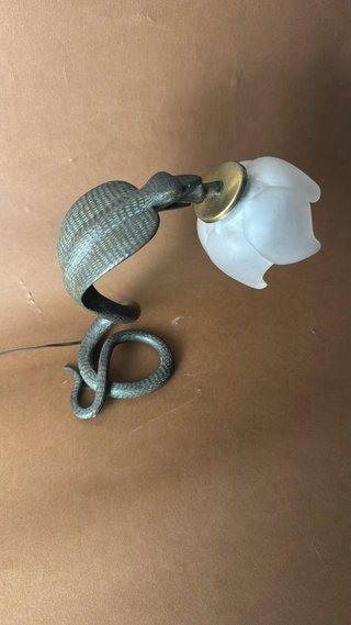 Lampada cobra Art Déco