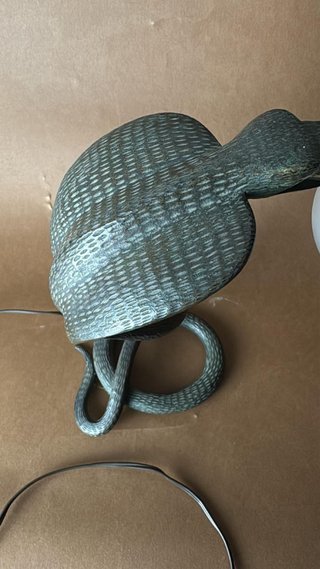 Lampada cobra Art Déco