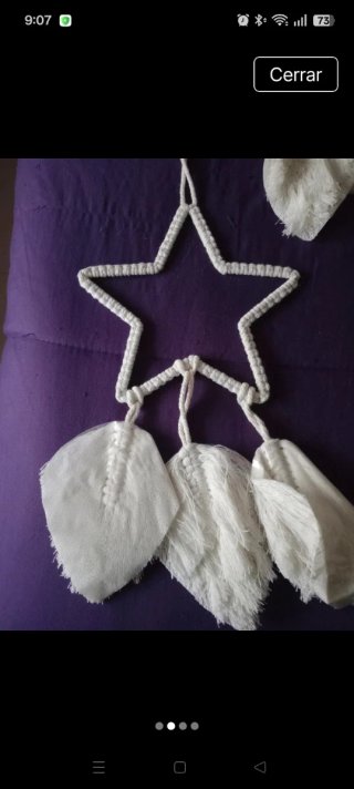 Decoración artesanal macramé