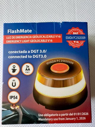 FlashMate Luz Emergencia Geolocalizable V16