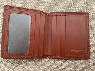 Cartera Tarjetera Balenciaga piel Marrón Hombre