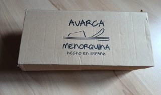 Nuevo Avarca Menorquinas Cuero Talla 40