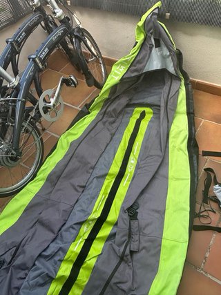 Kayak hinchable Itiwit 2 plazas Verde y negra