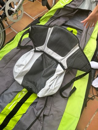Kayak hinchable Itiwit 2 plazas Verde y negra