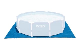 Tapiz protector piscina suelo plástico 457 diametr
