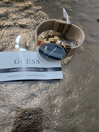Orologio Guess Oro Nero