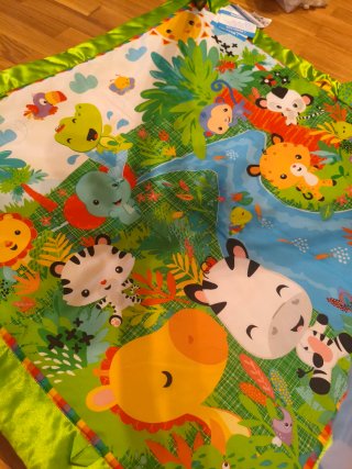 Manta de juegos interactiva para bebé