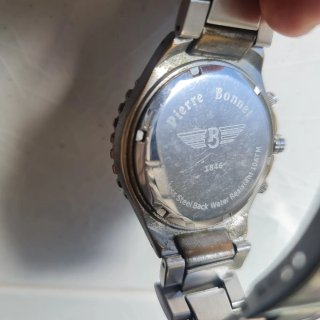 Orologio Pierre Bonnet Cronografo Argento Bianco