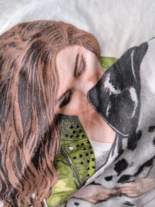 Camiseta chica con estampado dalmata