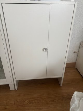Mueble de almacenaje blanco