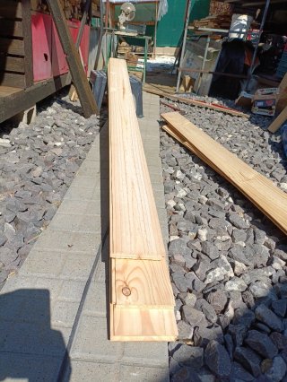 Tablas de madera machihembradas