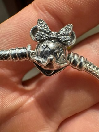 Pulsera Pandora Mickey Plata