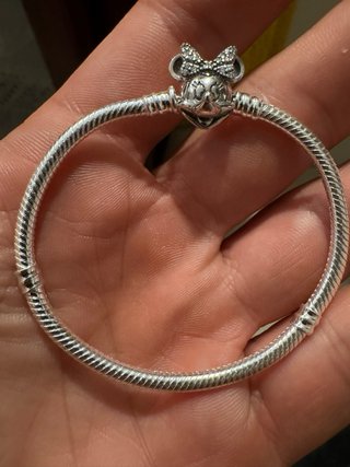Pulsera Pandora Mickey Plata