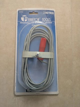 Desatascador 3m