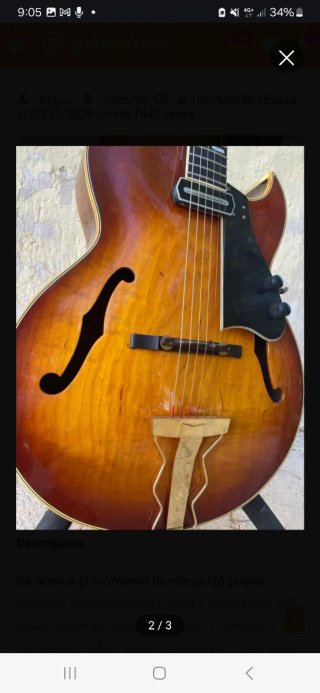 Guitarra Greco FA95 Guitarra Eléctrica
