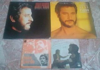 Lote 4 Vinilos Juan Pardo Pop Nacional