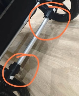 Adaptadores Patinete Bugaboo Camaleon 1, 2, 3