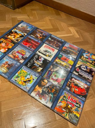Lote de 20 videojuegos Dreamcast