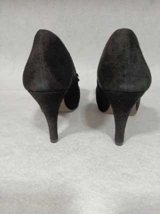 Zapatos Ante Negro Talla 37