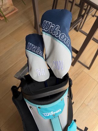 BOLSA Y PALOS GOLF 1/2 MUJER WILSON STAFF ULTRA HL