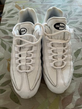 Nike Air Max 95 Blancas 38.5 Usadas una sola vez