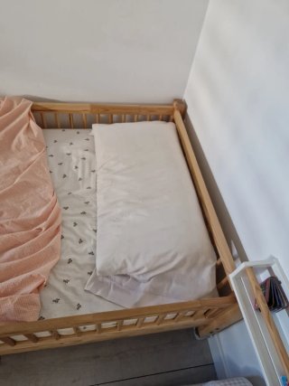 Cama Montessori Madera Natural