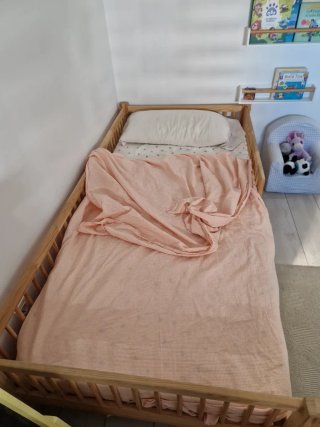 Cama Montessori Madera Natural
