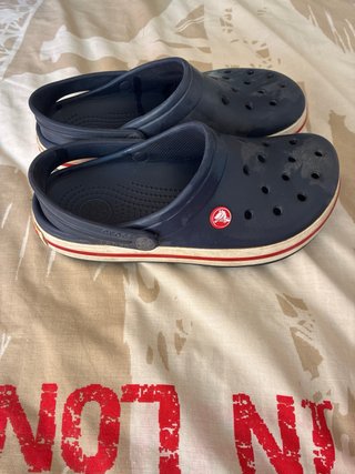 Crocs Niños Azul y Rojo